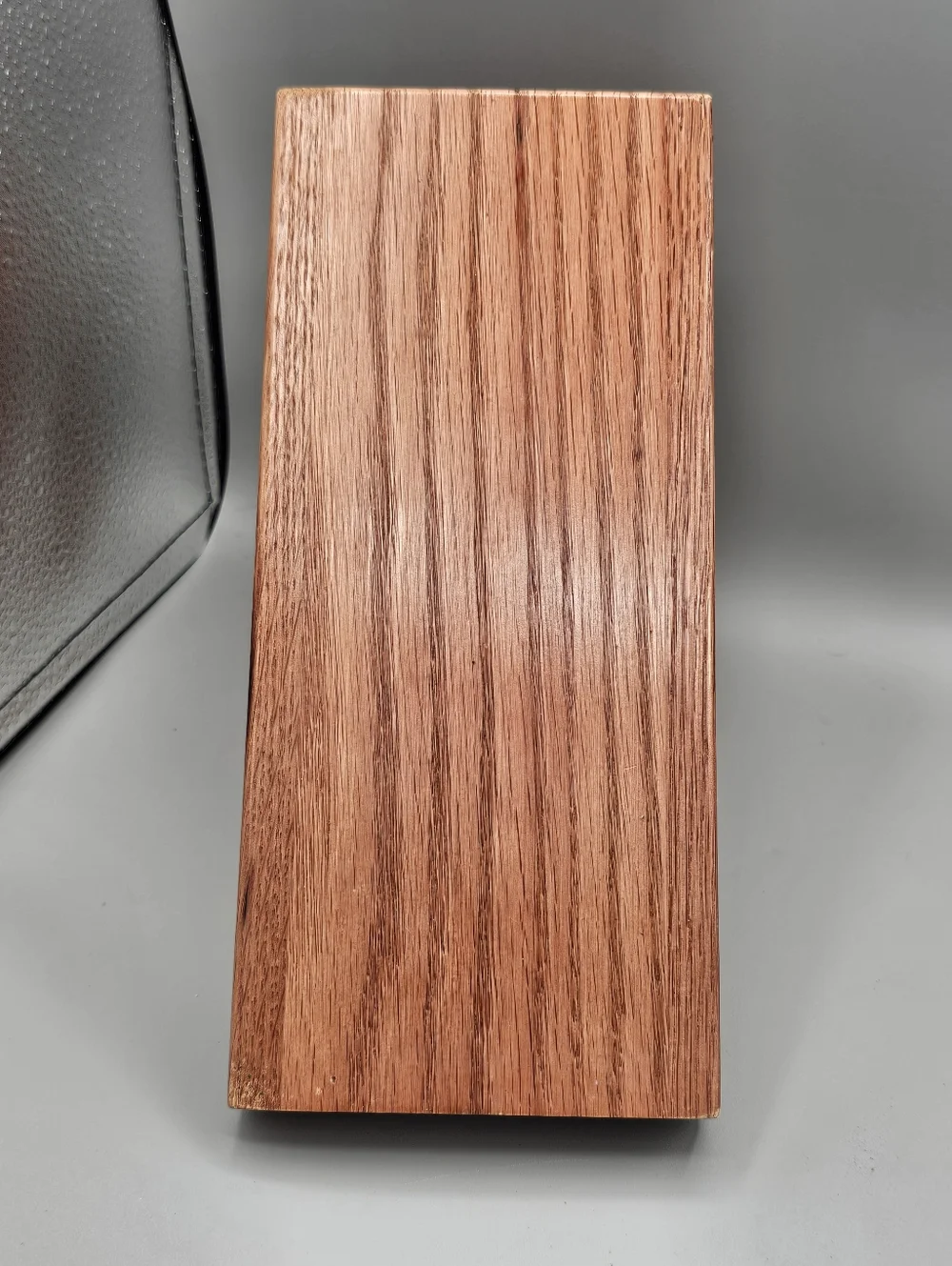 Cutco Knife Block 13 Thirteen Slot Honey Oak USA Made Solid Wood Holder Storage